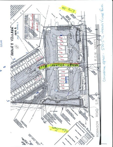500-512 Hadley Village Blvd, Old Hickory, TN à vendre - Plan de site - Image 2 de 23