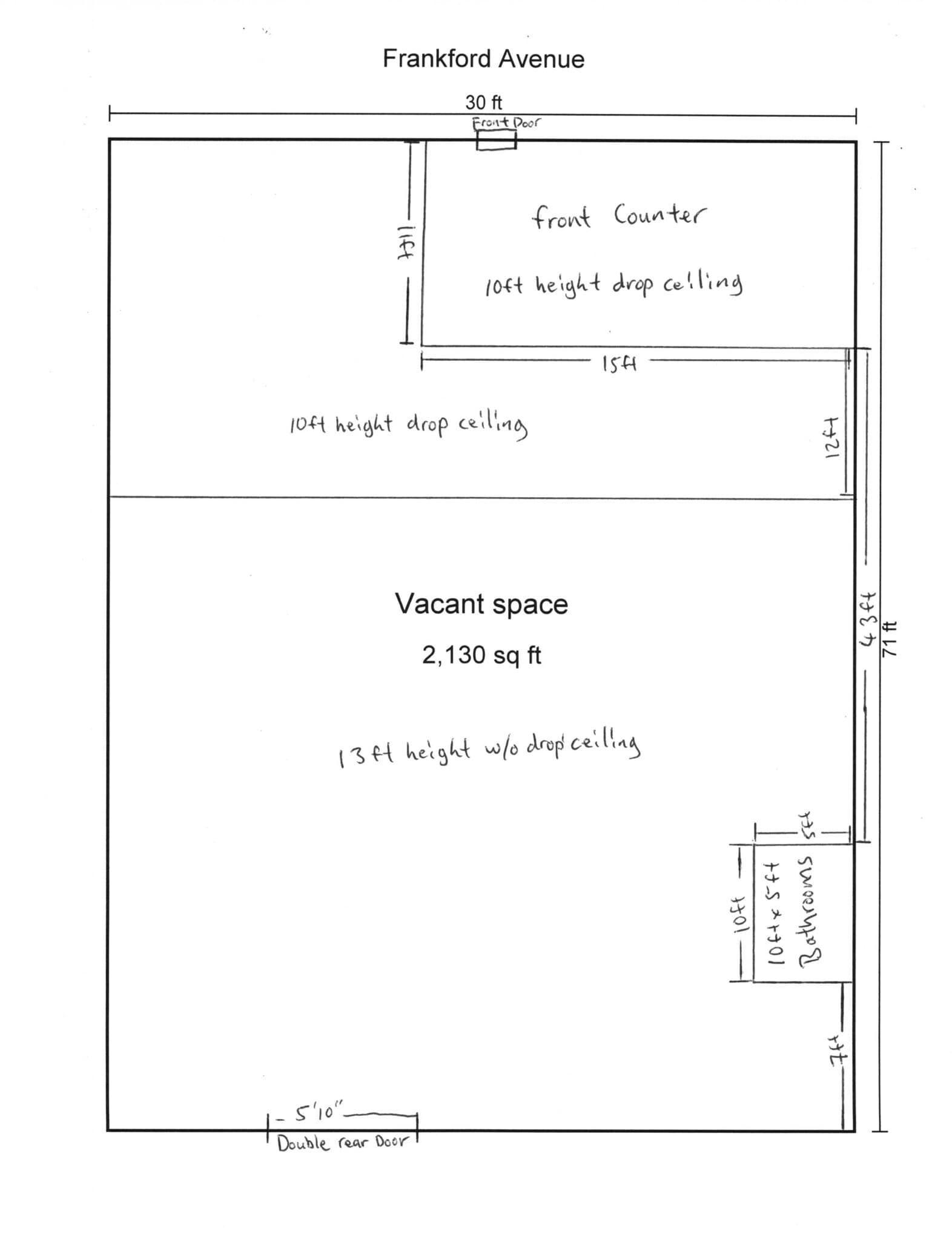 8799 Frankford Ave, Philadelphia, PA for lease Site Plan- Image 1 of 5