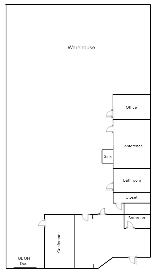 10551 Goodnight Ln, Dallas, TX for lease Floor Plan- Image 1 of 1