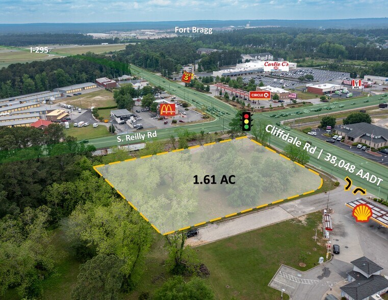 6925 Cliffdale Rd, Fayetteville, NC for sale - Building Photo - Image 1 of 5