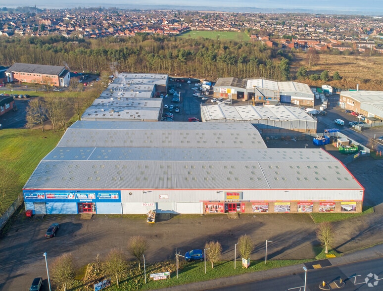 Clover St, Nottingham for lease - Aerial - Image 3 of 10