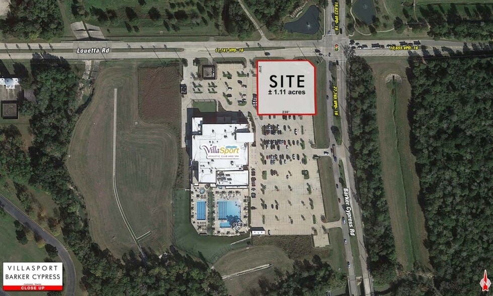 SWC Barker Cypress Rd. & Jarvis Rd, Cypress, TX à vendre - Aérien - Image 2 de 2