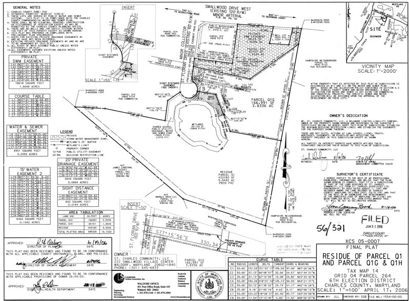 St. Florian Dr, Waldorf, MD for sale - Plat Map - Image 2 of 2