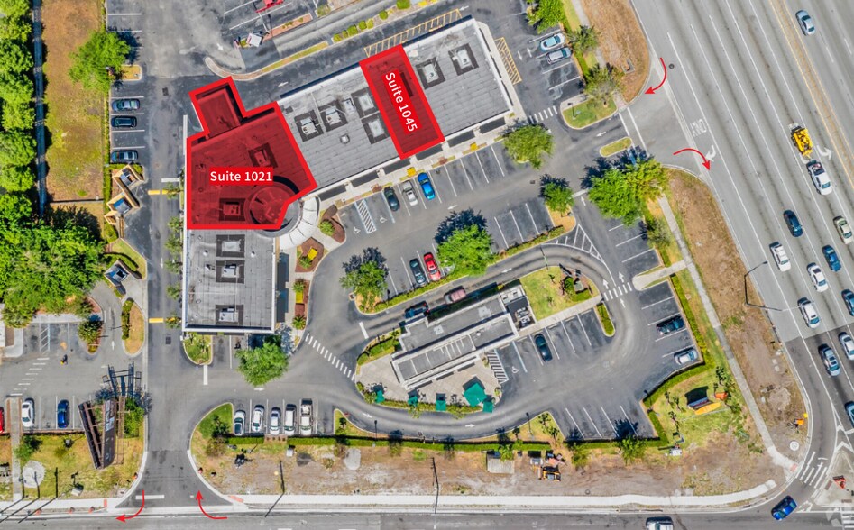 2525-2535 Howell Branch Rd, Casselberry, FL for lease - Aerial - Image 3 of 12