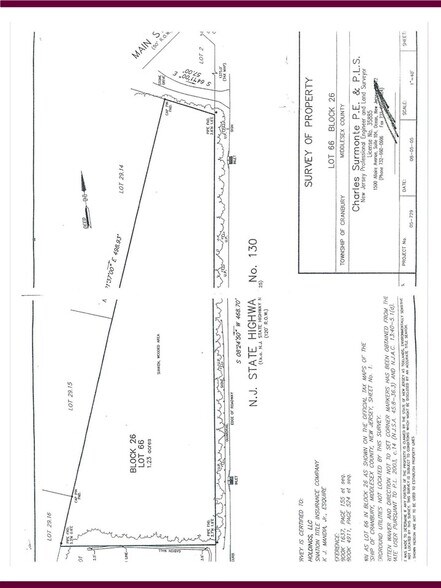 2657 Route 130, Cranbury, NJ à vendre - Photo du bâtiment - Image 2 de 3