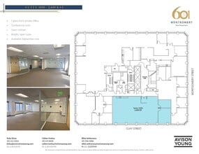 601 Montgomery St, San Francisco, CA for lease Floor Plan- Image 1 of 3