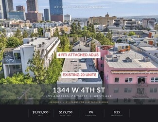 More details for 1344 W 4th St, Los Angeles, CA - Multifamily for Sale