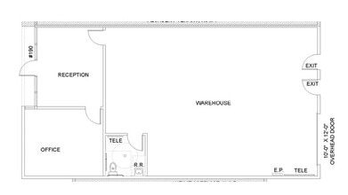 4345 N Corporate Center Dr, North Las Vegas, NV for lease Floor Plan- Image 1 of 1