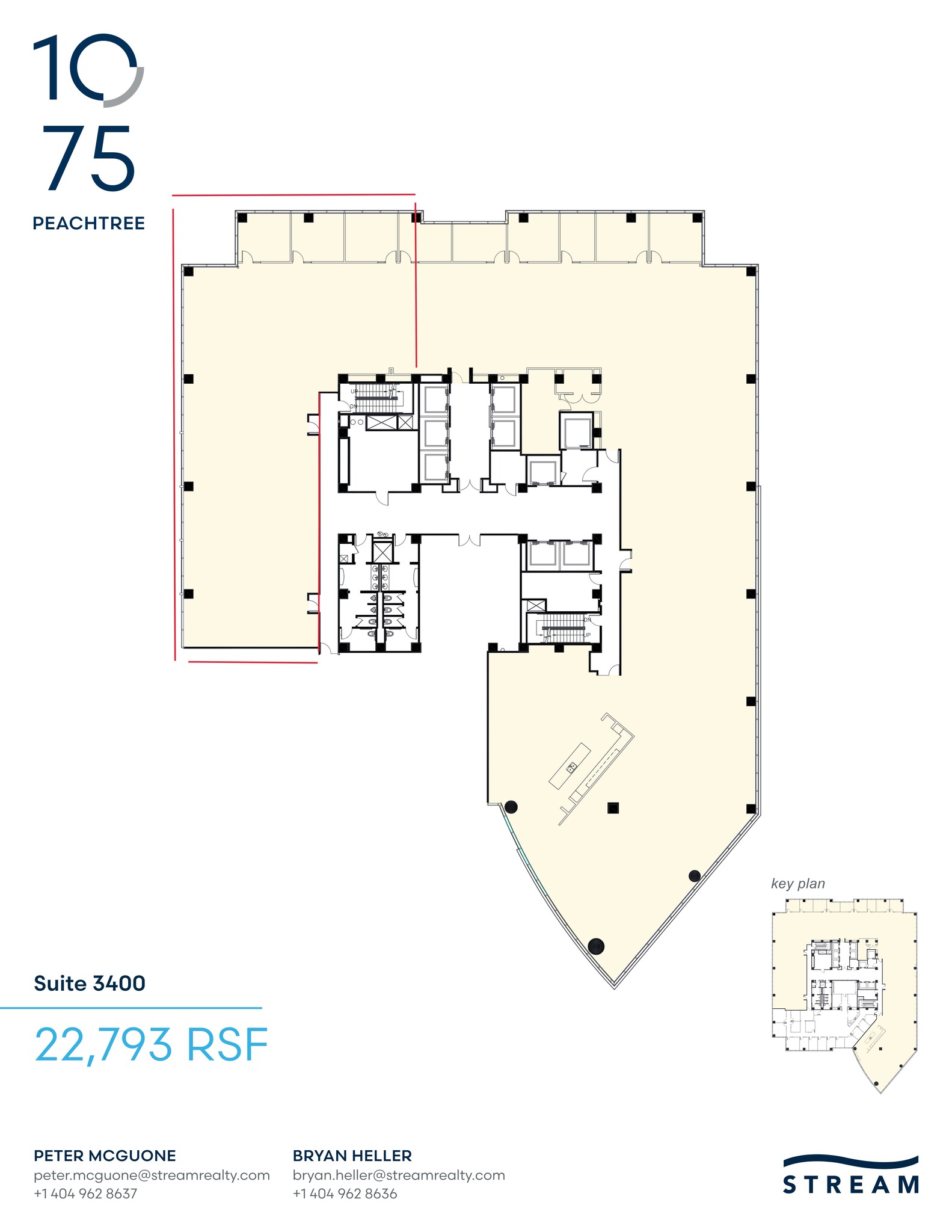 1075 Peachtree St NE, Atlanta, GA for lease Site Plan- Image 1 of 1