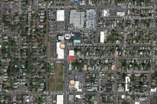 5118-5132 NE Martin Luther King Jr Blvd, Portland, OR à louer - Aérien - Image 2 de 21