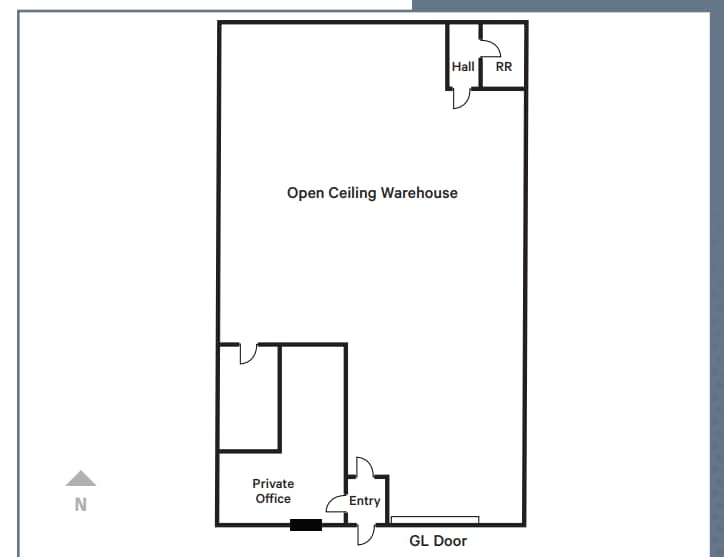 7730 Enterprise Dr, Newark, CA à louer Plan d’étage- Image 1 de 1