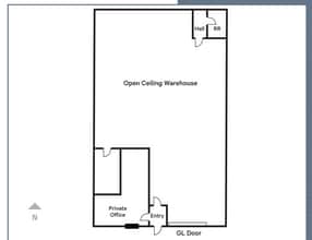 7730 Enterprise Dr, Newark, CA à louer Plan d’étage- Image 1 de 1