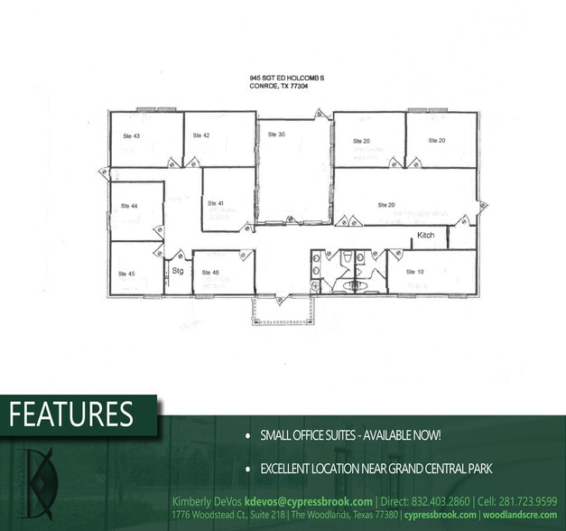 945 Sgt. Ed Holcombe Blvd S, Conroe, TX for lease - Building Photo - Image 2 of 5