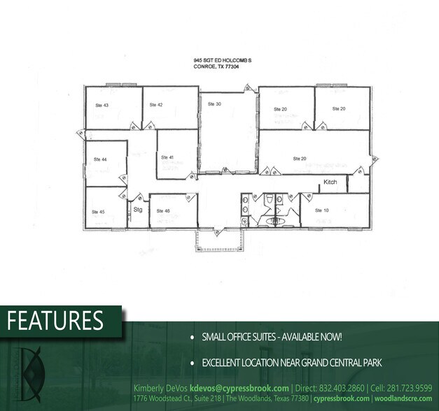 945 Sgt. Ed Holcombe Blvd S, Conroe, TX à louer - Photo du bâtiment - Image 2 de 5