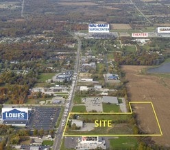 3651 N Vermilion St, Danville, IL - Aerial  map view