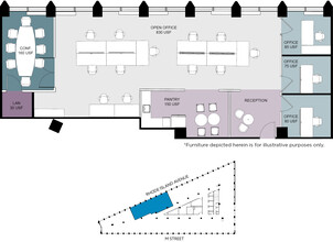 1730 Rhode Island Ave NW, Washington, DC à louer Plan d’étage- Image 1 de 15