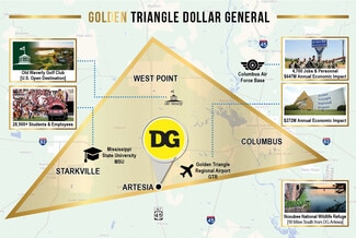 More details for 419 Lehmberge St, Artesia, MS - Retail for Sale