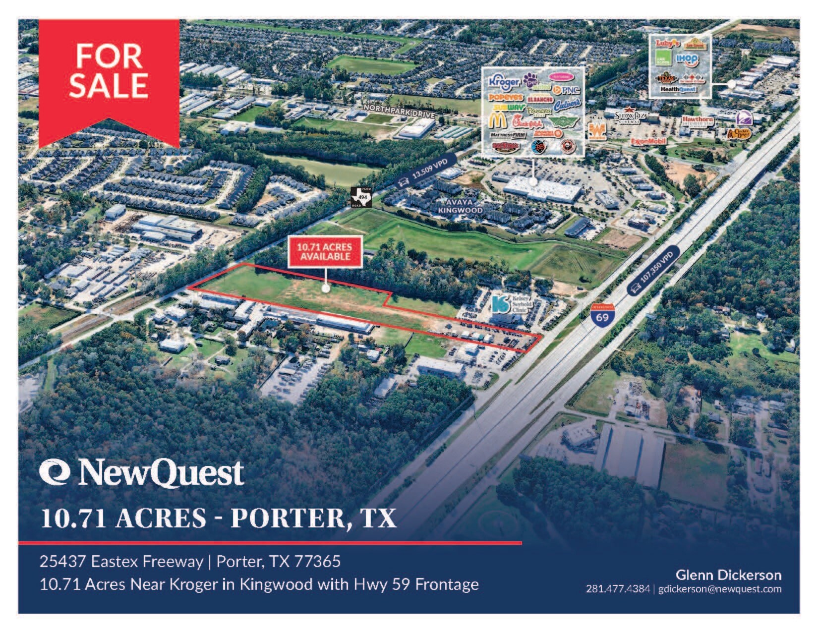 25475 Eastex Fwy, Porter, TX for sale Primary Photo- Image 1 of 20