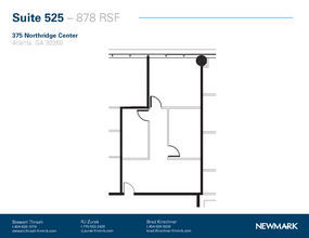 375 Northridge Rd, Atlanta, GA for lease Floor Plan- Image 1 of 1