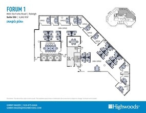 8601 Six Forks Rd, Raleigh, NC for lease Interior Photo- Image 2 of 4