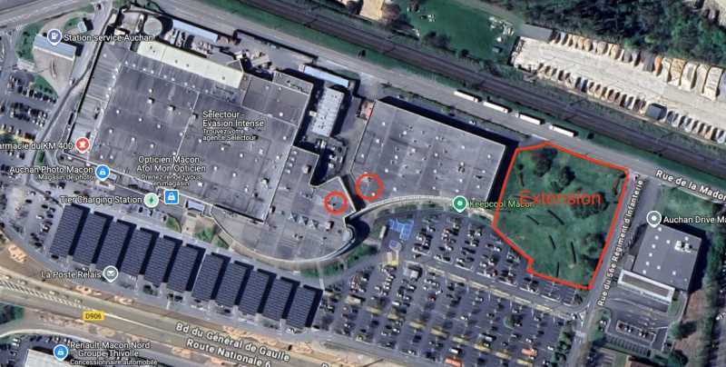 Avenue Charles De Gaulle, Mâcon for lease - Aerial - Image 2 of 2