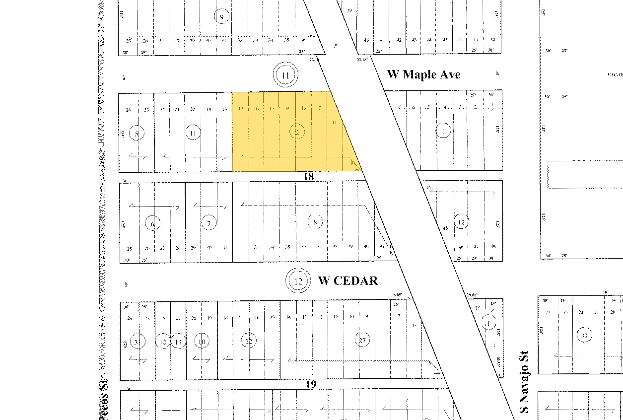 1350 W Maple Ave, Denver, CO for sale Plat Map- Image 1 of 2