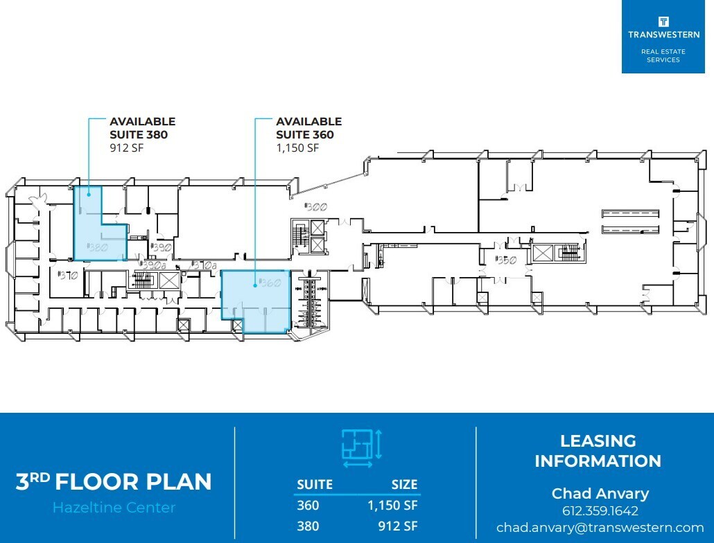 1107 Hazeltine Blvd, Chaska, MN à louer Plan d’étage- Image 1 de 1