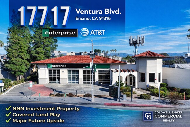 Plus de détails pour 17717 Ventura Blvd, Encino, CA - Commerce de détail à vendre