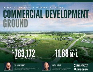 More details for 001 G14/North Ave, Norwalk, IA - Land for Sale