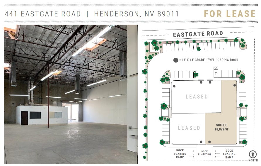 441 Eastgate Rd, Henderson, NV for lease - Site Plan - Image 2 of 9