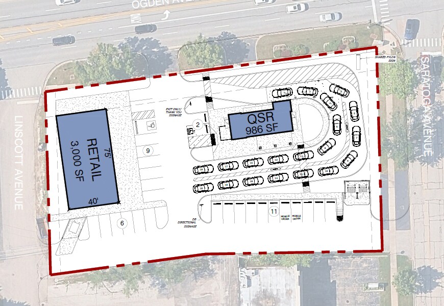 1209 Ogden Avenue, Downers Grove, IL à louer Photo principale- Image 1 de 2