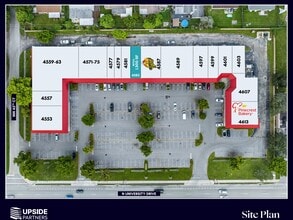 4553-4613 N University Dr, Lauderhill, FL for lease Site Plan- Image 1 of 1