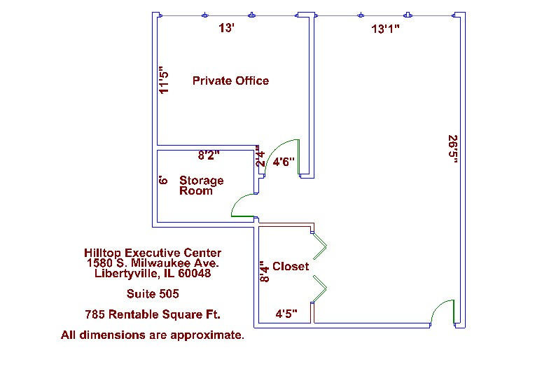 1580 S Milwaukee Ave, Libertyville, IL for lease Floor Plan- Image 1 of 1