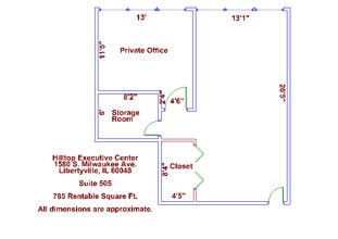 1580 S Milwaukee Ave, Libertyville, IL for lease Floor Plan- Image 1 of 1