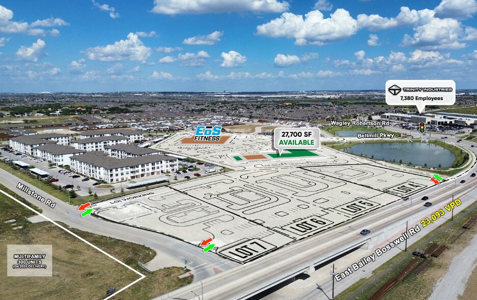 NEC E Bailey Boswell Rd & Millstone rd, Saginaw, TX à louer - Photo du bâtiment - Image 3 de 3