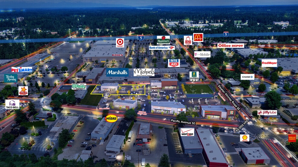 4004 Pacific Ave SE, Lacey, WA à louer - Photo du bâtiment - Image 3 de 4