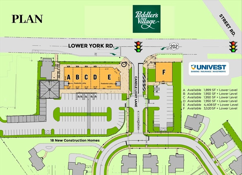 5861 York Rd, Lahaska, PA à louer - Photo du bâtiment - Image 3 de 3