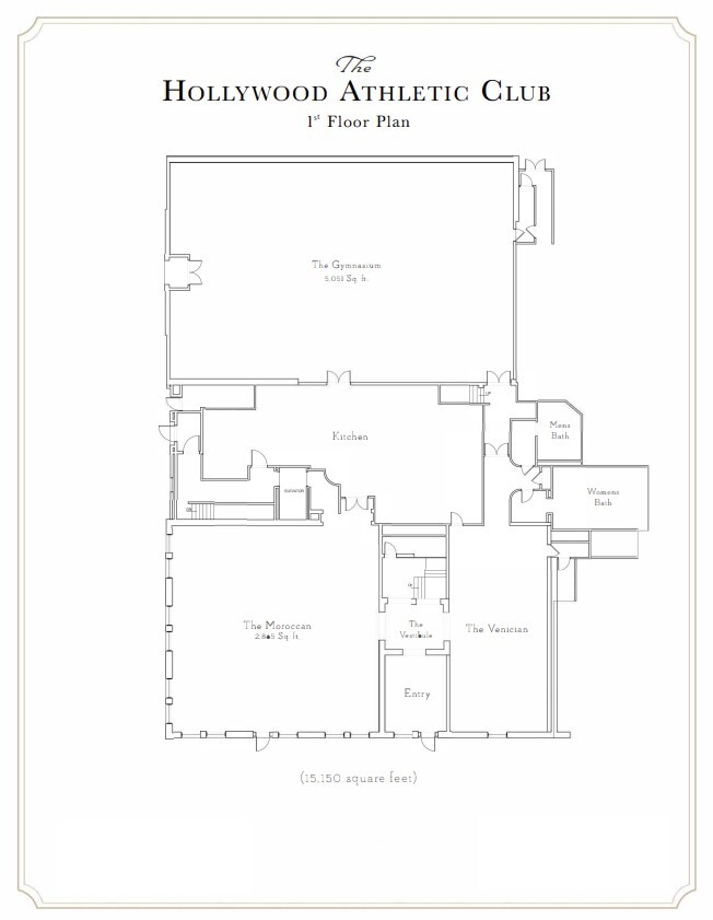 6525 W Sunset Blvd, Los Angeles, CA for lease Floor Plan- Image 1 of 2