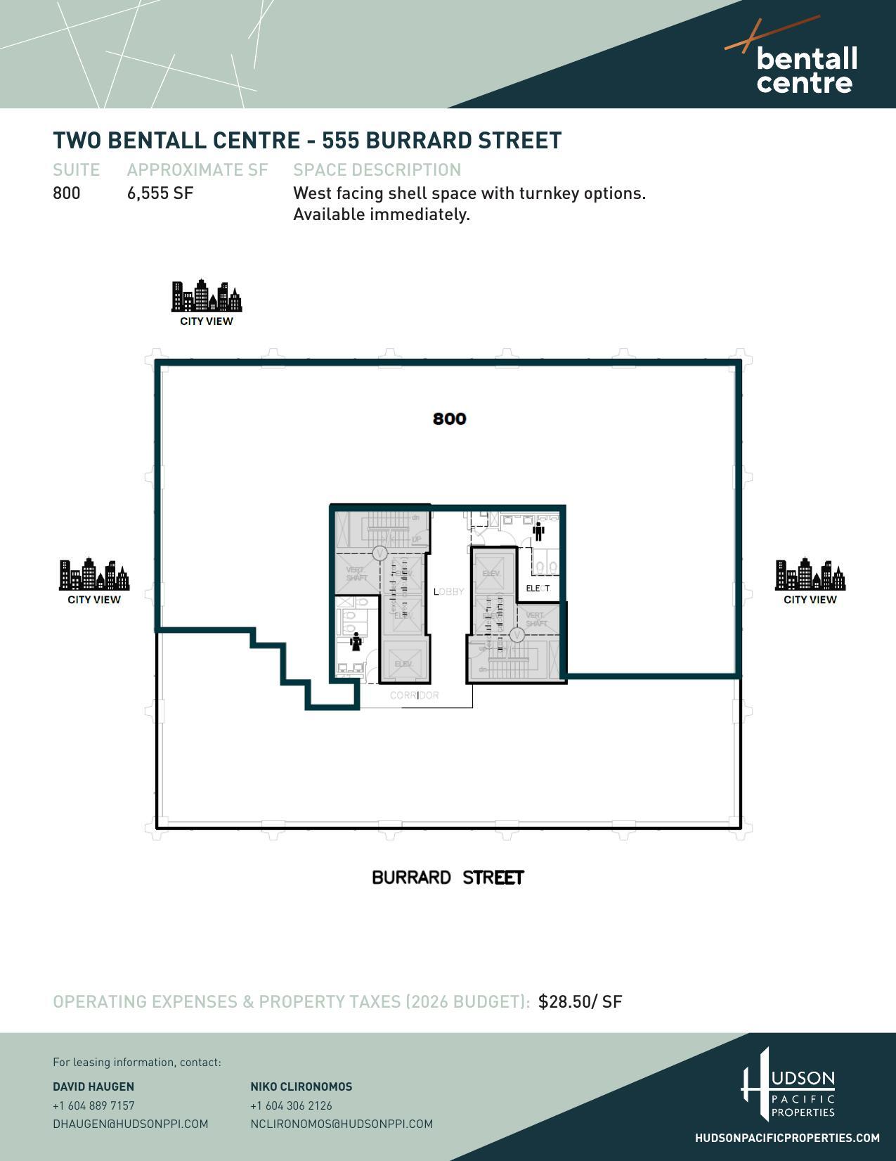 555 Burrard St, Vancouver, BC for lease Floor Plan- Image 1 of 1