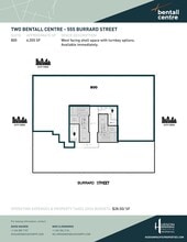 555 Burrard St, Vancouver, BC for lease Floor Plan- Image 1 of 1