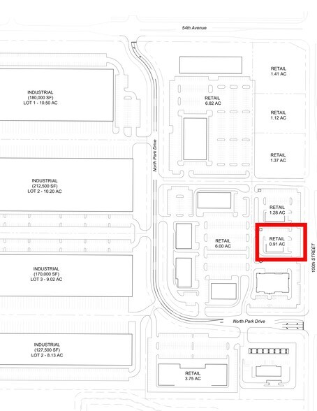 5332 100th Street, Johnston, IA for sale - Site Plan - Image 2 of 2