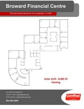 500 E Broward Blvd, Fort Lauderdale, FL for lease Floor Plan- Image 1 of 2