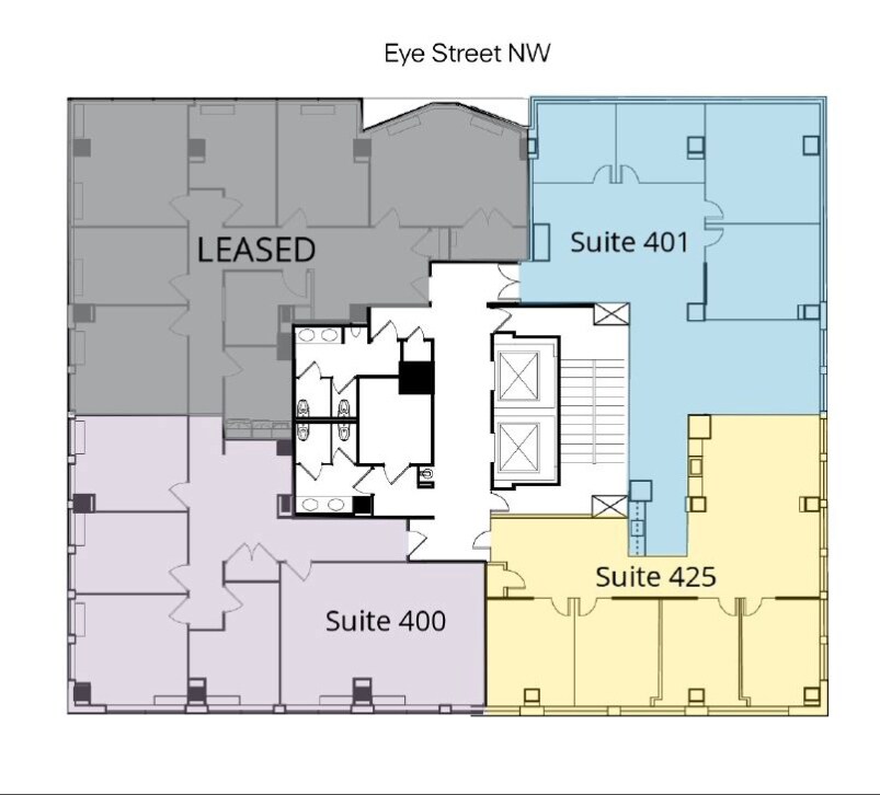 1444 I St NW, Washington, DC for lease Floor Plan- Image 1 of 1
