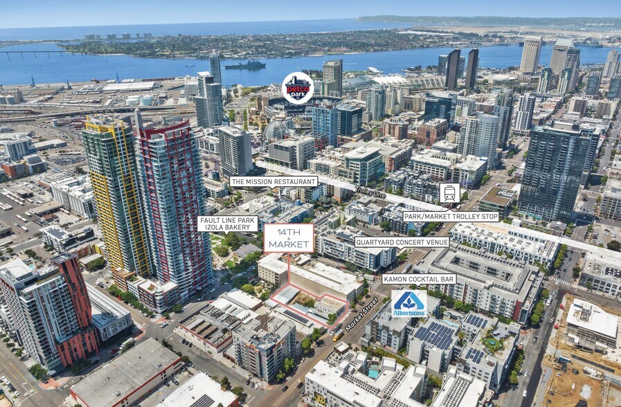 1425-1433 Market St, San Diego, CA à vendre - Photo du bâtiment - Image 1 de 7