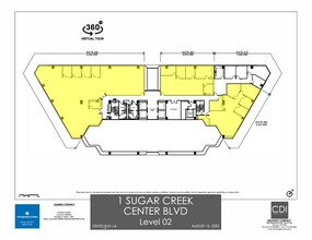 1 Sugar Creek Center Blvd, Sugar Land, TX à louer Plan d’étage- Image 1 de 1