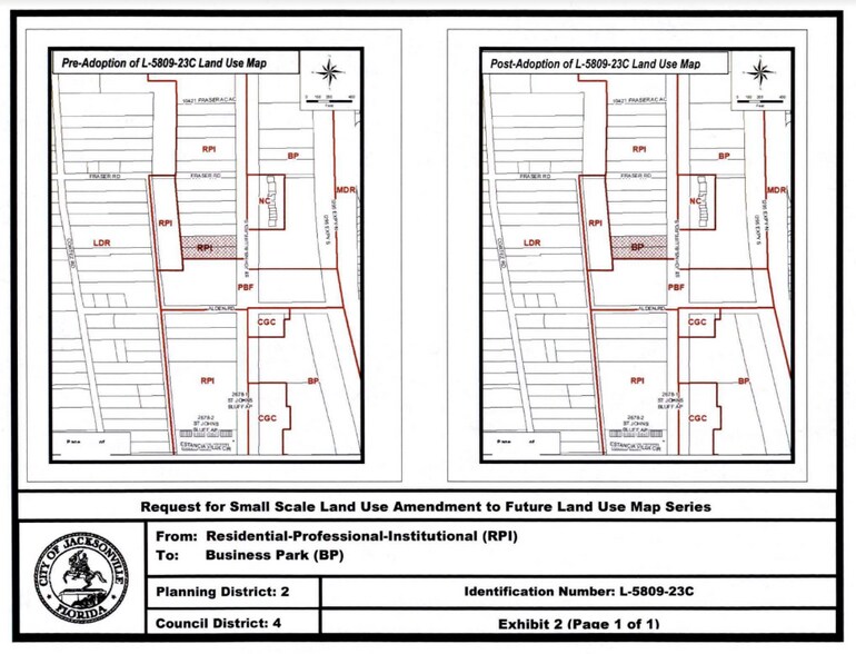 2516-2520 Saint Johns Bluff Rd S, Jacksonville, FL à vendre - Photo du bâtiment - Image 3 de 4