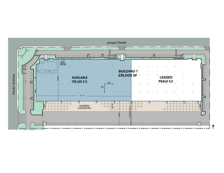 3550 E Jurupa St, Ontario, CA à louer - Plan de site - Image 2 de 2