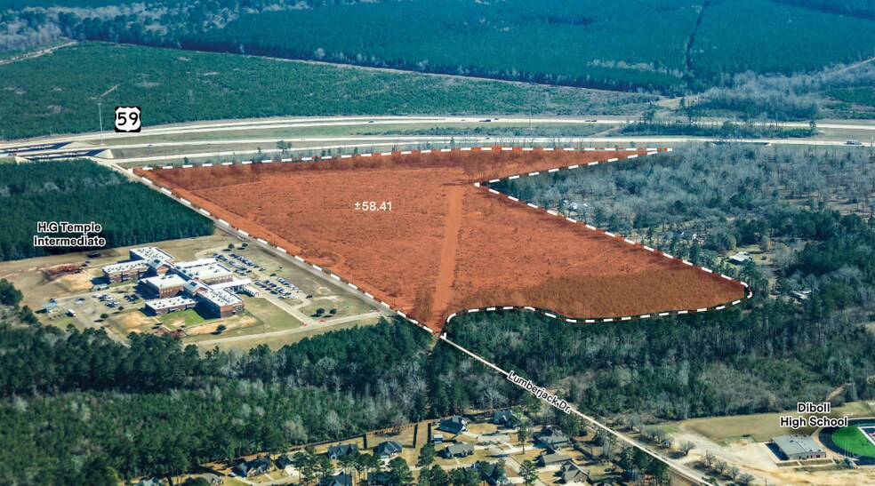 Lumberjack Dr., Diboll, TX à vendre - Photo du bâtiment - Image 3 de 8