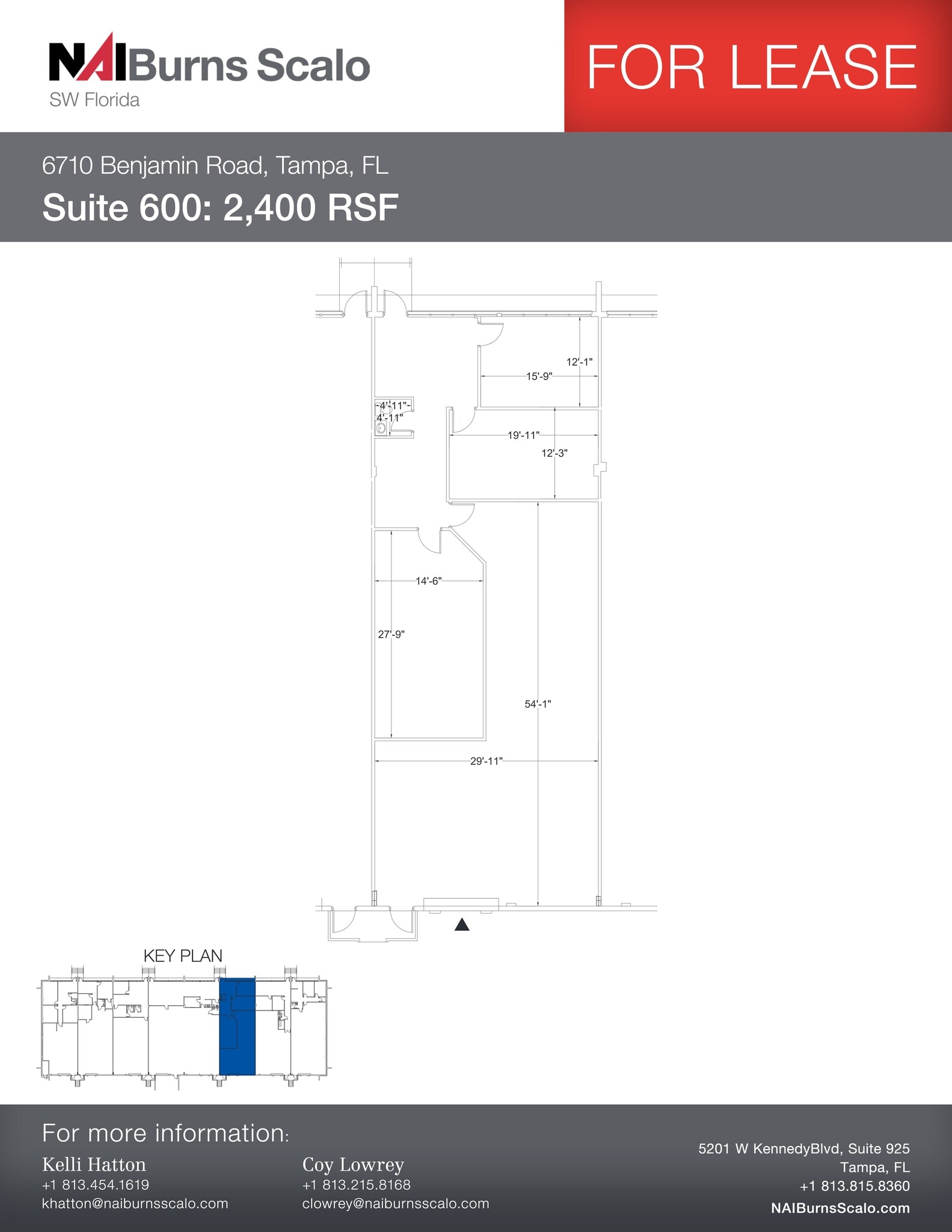 6706 Benjamin Rd, Tampa, FL à louer Plan de site- Image 1 de 1