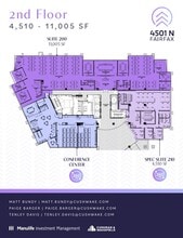 4501 N Fairfax Dr, Arlington, VA à louer Plan d’étage- Image 1 de 1